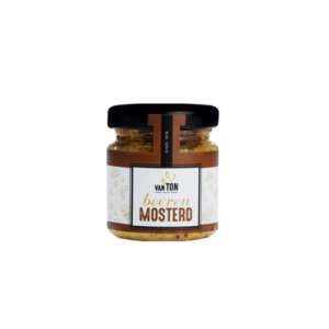 Boeren mosterd grof mini potje