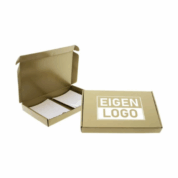 Gouden brievenbusdoosje