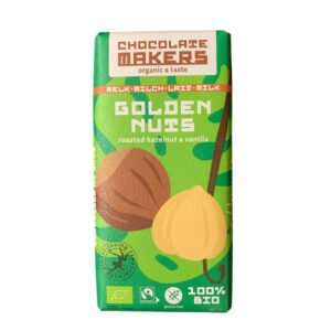 Hazelnoot & Vanille Chocoladereep (BIO en Fairtrade)