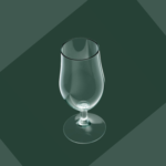 Onbreekbaar speciaalbierglas met logo