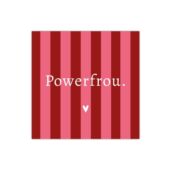 Powerfrou Kaartje