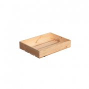 Houten dienblad 40x30x7cm +logo
