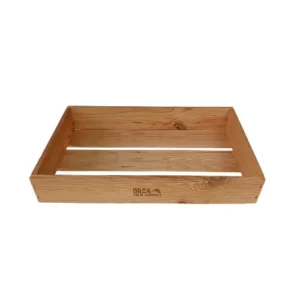Houten dienblad met logo gemaakt in Nederland